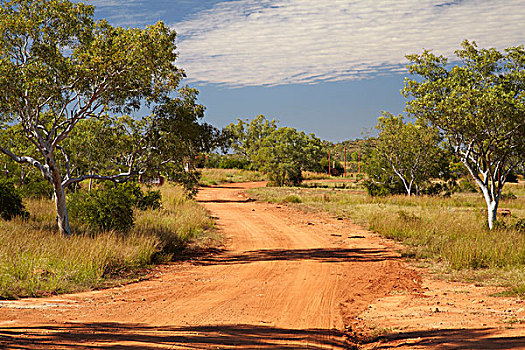 道路,波奴鲁鲁国家公园,金伯利地区,西澳大利亚州,澳大利亚