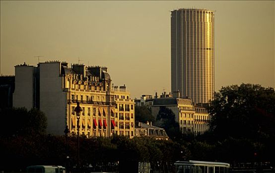 法国,巴黎,蒙帕尔纳斯,塔,建筑