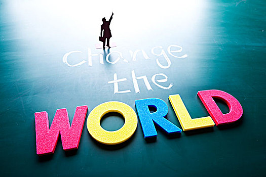 改变,世界,概念