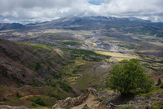 圣海伦,火山