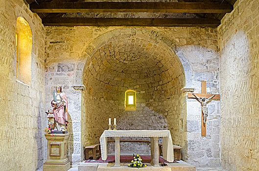 圣坛,教堂,克罗地亚,欧洲