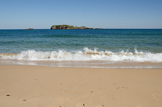 海滩,海洋,葡萄牙