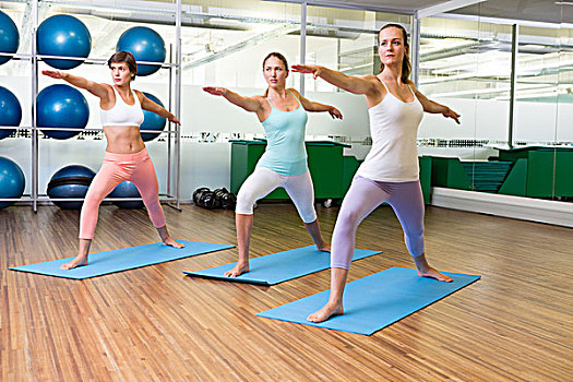 瑜伽课,健身中心