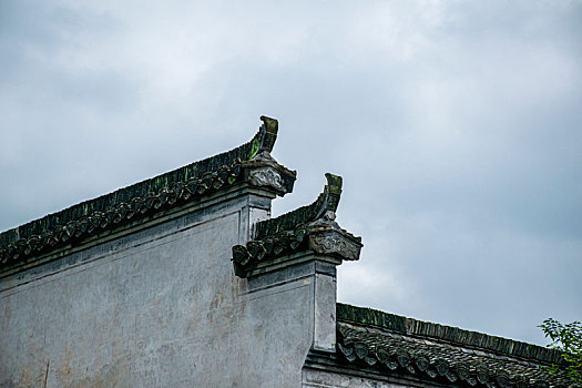 中国安徽黄山宏村风景区古村落