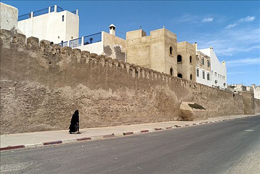 城墙,苏维拉,摩洛哥,非洲