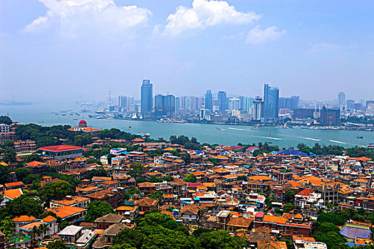 城市,鼓浪嶼,福建,亞洲