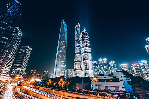 上海风光和上海夜景