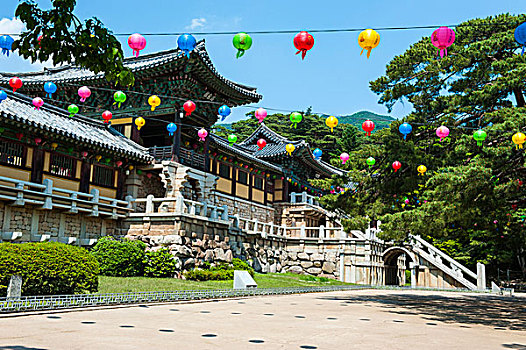 佛国寺,世界遗产,庆州,韩国
