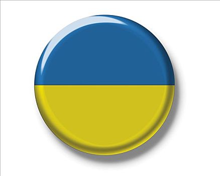 扣,旗帜,乌克兰