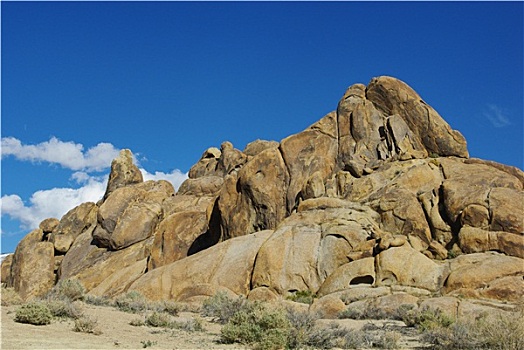 漂亮,石头,阿拉巴马山丘,加利福尼亚