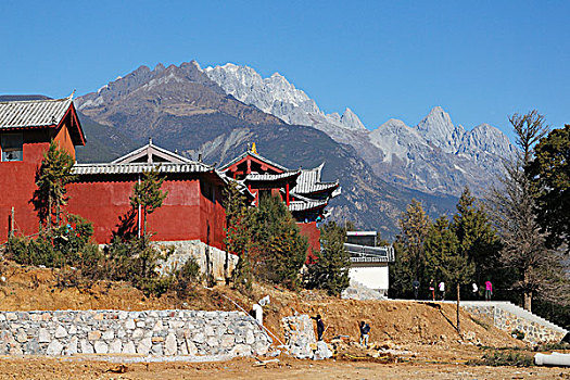 云南丽江藏传佛教福国寺