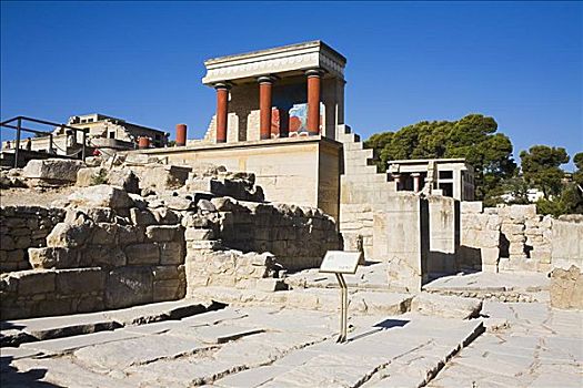 古遗址,宫殿,克诺索斯,克里特岛,希腊