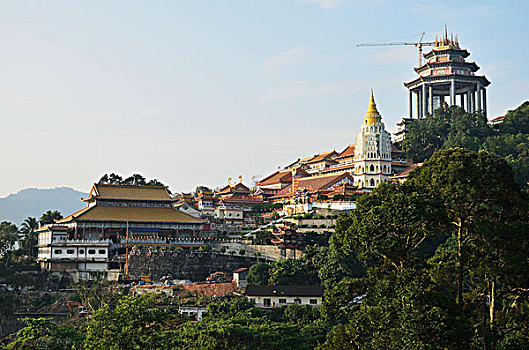 极乐寺,空气,槟城,马来西亚