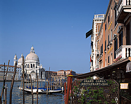意大利,威尼斯,小船,行礼,教堂
