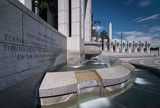 世界,战争,纪念,国家广场,华盛顿特区