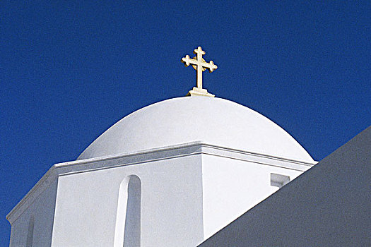 希腊,基克拉迪群岛,教堂