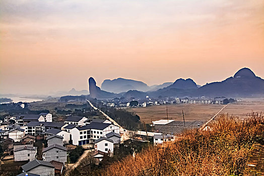 江西省鹰潭市龙虎山国家地质景区自然景观