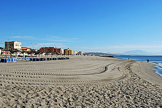 海滩,康塞普西翁,安达卢西亚,西班牙