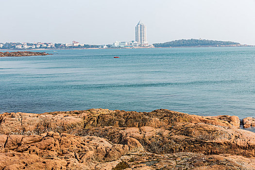 中国山东省青岛市湾海海景