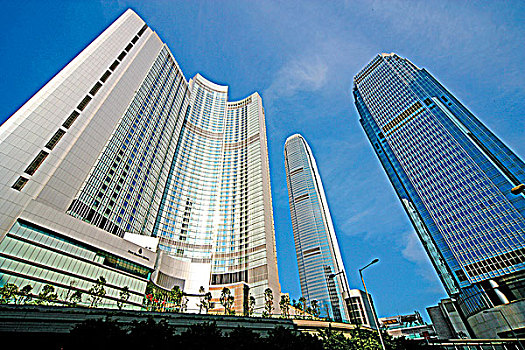 国际金融中心,塔楼,四个,季节,酒店,中心,香港
