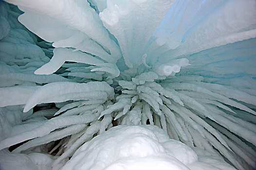 冰层,岛屿,贝加尔湖,西伯利亚,俄罗斯,欧亚大陆