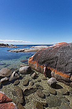 火焰湾,塔斯马尼亚,澳大利亚