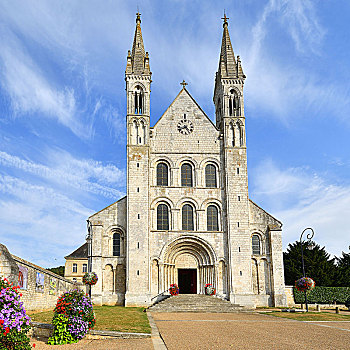 法国,塞纳河,圣徒,教堂,12世纪