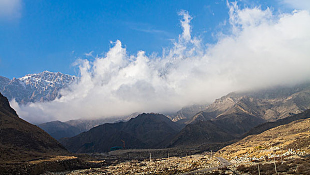 贺兰山风光