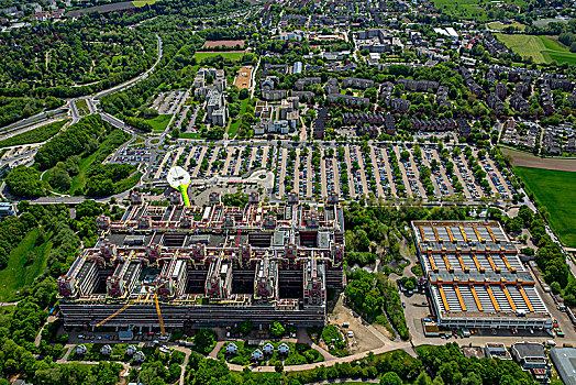 大学,医院,亚琛,直升机停机坪,北莱茵威斯特伐利亚,德国