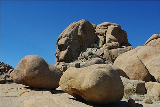 兴趣,石头,约书亚树国家公园,加利福尼亚