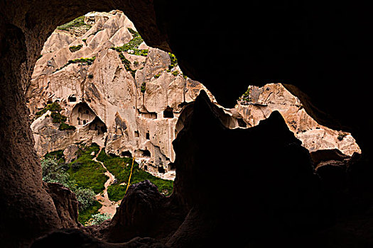 洞穴,住所,遗迹,卡帕多西亚,省,土耳其