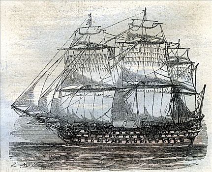 英国,军舰,18世纪,19世纪