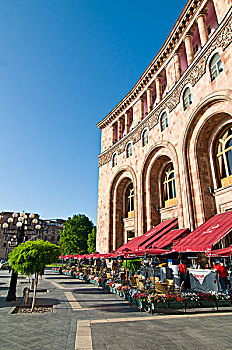 公共建筑,共和国,市区,埃里温,亚美尼亚