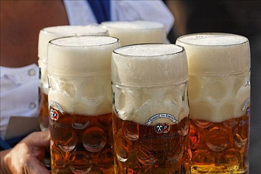 慕尼黑,啤酒,节日,巴伐利亚,德国
