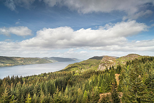 尼斯湖,风景,苏格兰