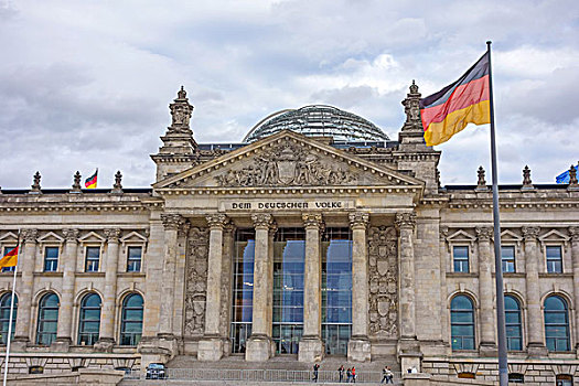 德国国会大厦,建筑,柏林,德国