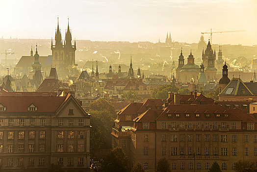 布拉格城市风光