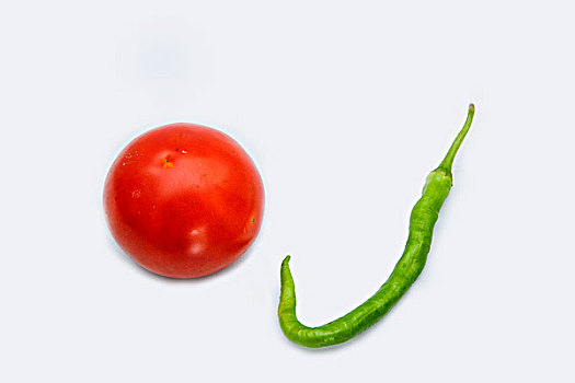 时令蔬菜-----辣椒与番茄