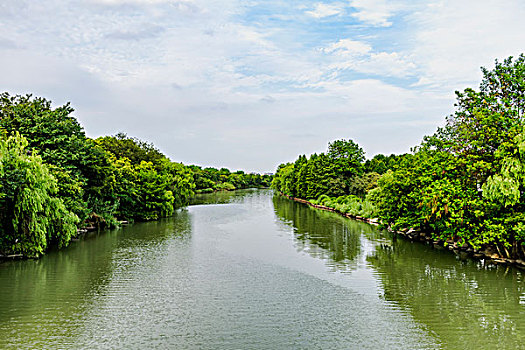 杭州西溪湿地公园自然风光