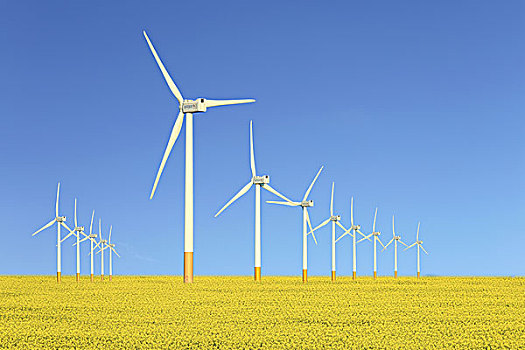 风能发电,风力发电机,风车