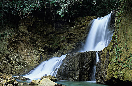 牙买加,瀑布