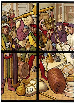批发,商家,15世纪,艺术家