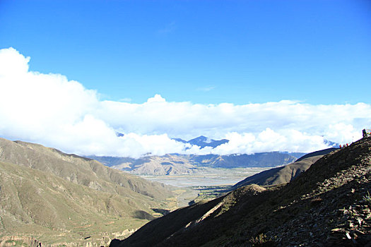 西藏高山