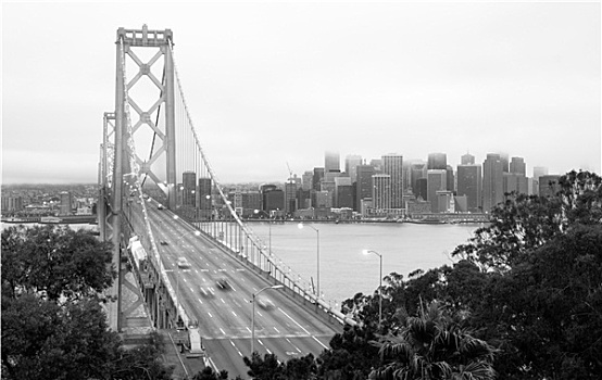 海湾大桥,汽车,速度,高峰时间,通勤,旧金山