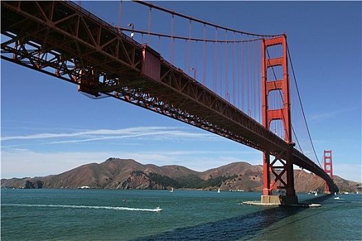 金门大桥,上方,湾,旧金山,美国