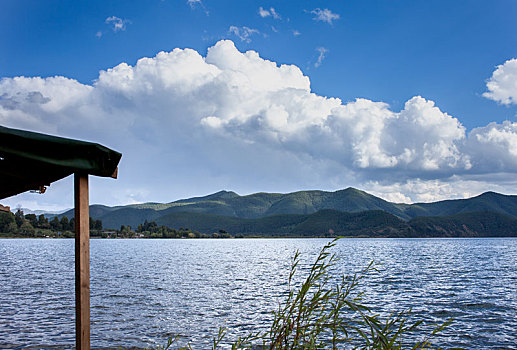 云南泸沽湖美景