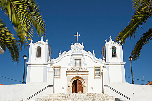 教堂,阿尔加维,葡萄牙,欧洲