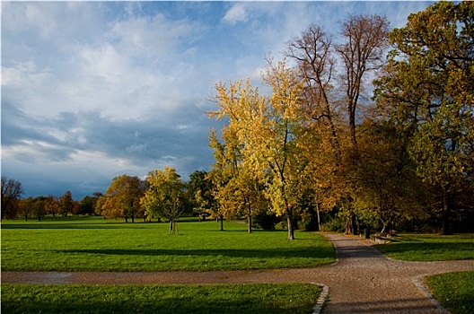 秋季,公园