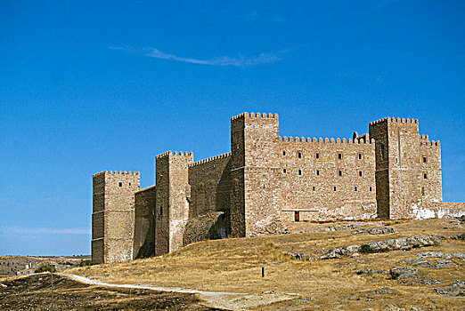 城堡,建造,阿拉伯人,12世纪,旅店,旅游,瓜达拉哈拉省,西班牙