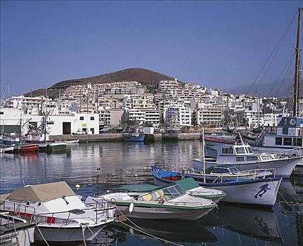 港口,特内里费岛,加纳利群岛,西班牙,欧洲